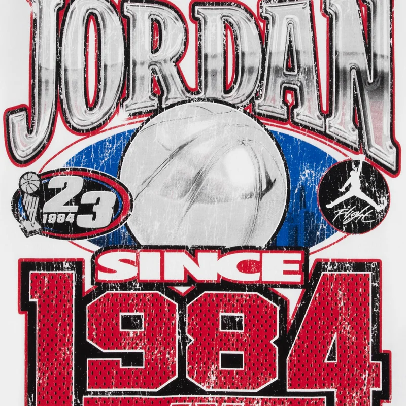 Jordan Black Kids' Gold 6X Since 84 T-Shirt  | Best Price UAE