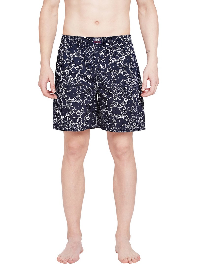 بودي كير Men’s Casual Shorts | Navy, Black & White| Sizes S-XL - Image 1