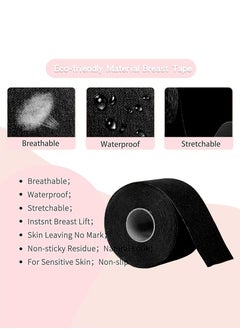Generic 5CM *5 M Bra Tape, Breathable Sports Sling, Waterproof and Sweatproof Body Sling, Elevating Sports Sling, Reusable Adhesive Bra, Adhesive Invisible Bra  - Image 3