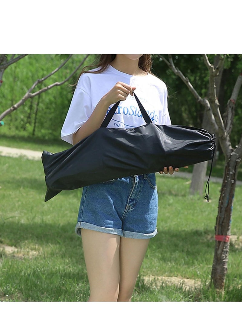 HotsUAE Portable Camping Chair, Lightweight Folding Design with Cooler Bag, Black, for Outdoor Activities  - Image 3