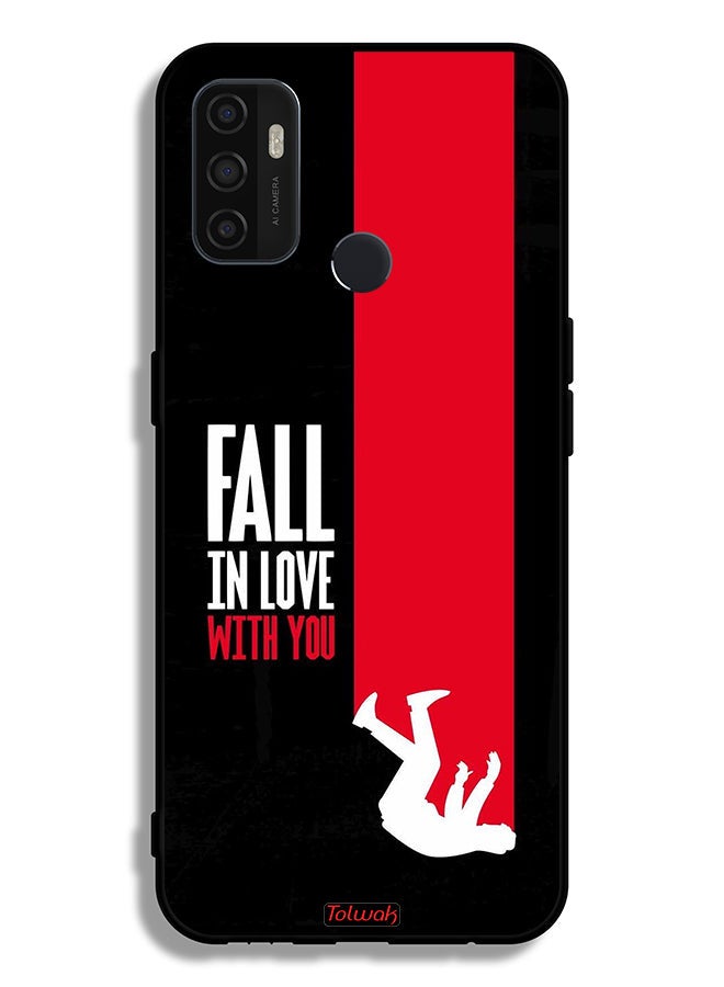 Tolwak Oppo A33 (2020) Protective Case Cover Fall In Love With You - Image 2