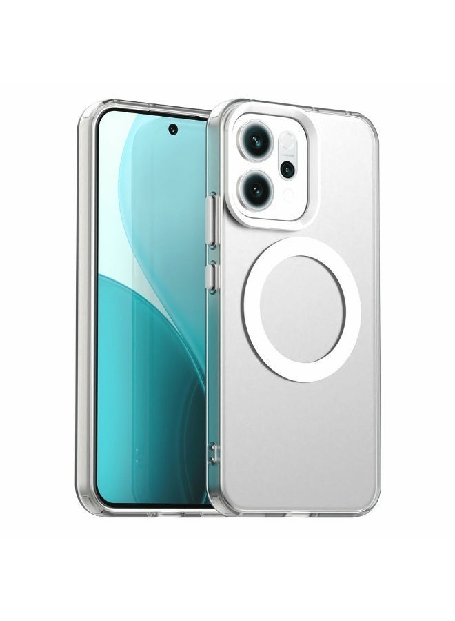 Tm OPPO Reno 15 Pro Case | Ultra Shield Anti-Drop Phone Case | Slim Matte Protective Back Cover - White - Image 1