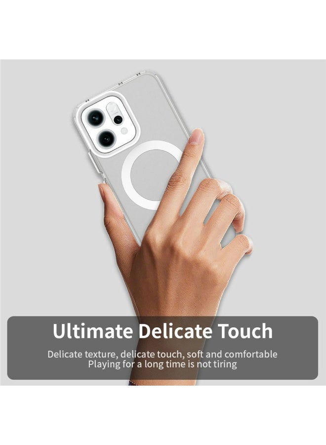 Tm OPPO Reno 15 Pro Case | Ultra Shield Anti-Drop Phone Case | Slim Matte Protective Back Cover - White - Image 4