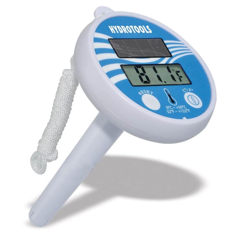 Swimline HydroTools Solar Powered Digital Pool & Spa Thermometer