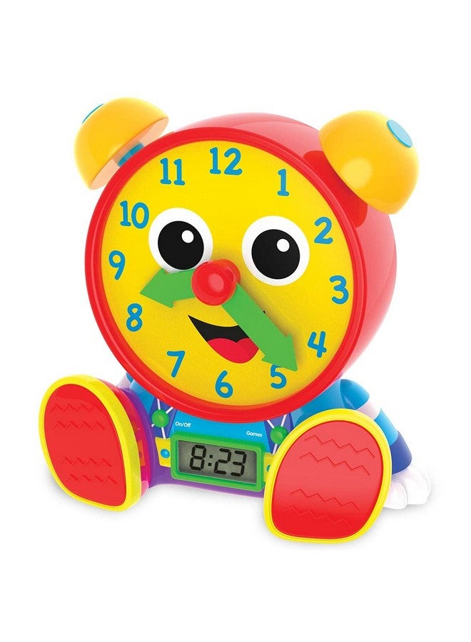 The Learning Journey - Telly Jr. Teaching Time Clock - Primary Color - Telling Time Teaching Clock - Toddler Toys & Gifts for Boys & Girls Ages 3 Years and Up - Award Winning Toys