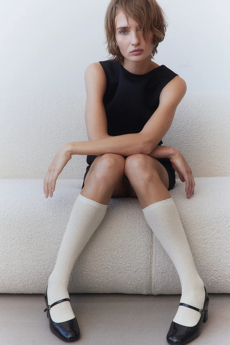 H&M 2-Pack Knee-High Socks