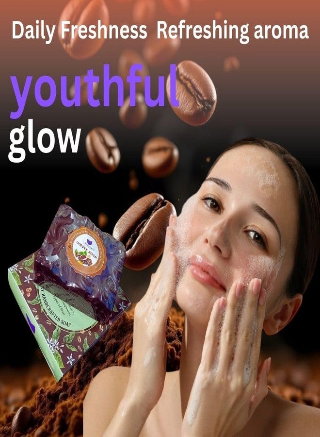 BOTANTICA Exfoliating Coffee Handmade Soap With Refreshing Aroma For Perfectly Clean, Brightening Skin (100 g) - Image 4