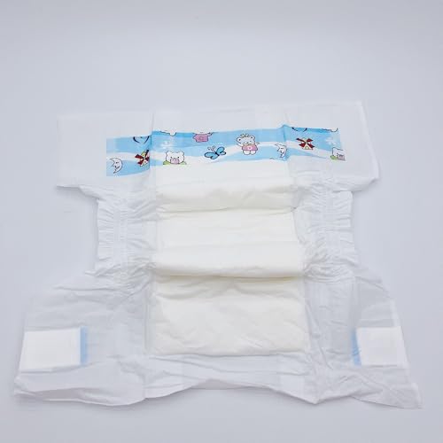 MAIHAO Reborn Baby Dolls Diapers 18-28 inch Newborn Reusable 6-Piece Pack Fit 18-28" Reborn Newborn Dolls - Image 2