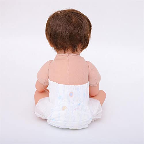 MAIHAO Reborn Baby Dolls Diapers 18-28 inch Newborn Reusable 6-Piece Pack Fit 18-28" Reborn Newborn Dolls - Image 5