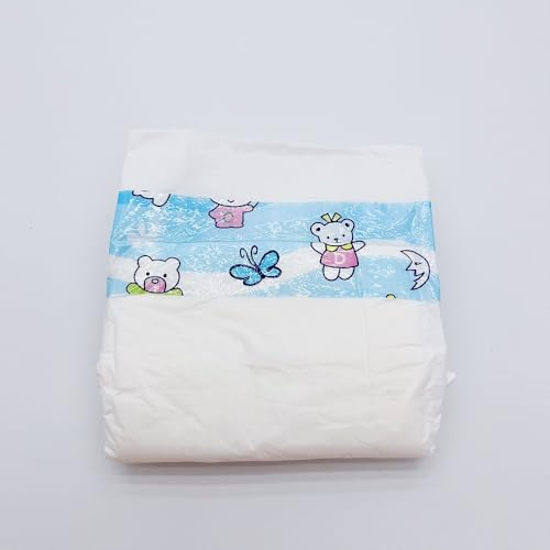 MAIHAO Reborn Baby Dolls Diapers 18-28 inch Newborn Reusable 6-Piece Pack Fit 18-28" Reborn Newborn Dolls - Image 3