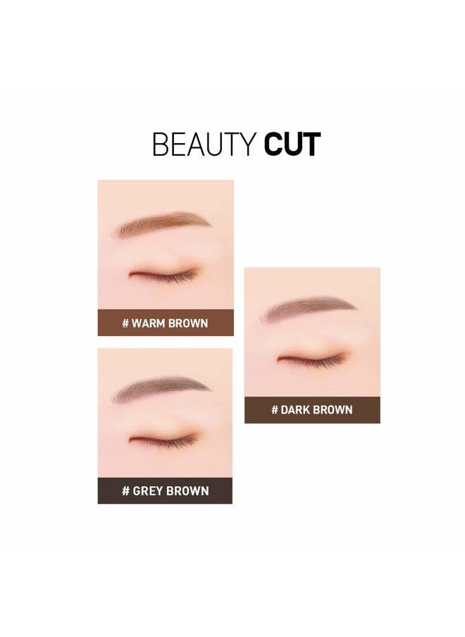 HEME heme Waterproof Slim Brow Pencil- Warm Brown 0.09g- 1.5mm ultra-fine refill delicately traces the peaks and tails of eyebrows  - Image 5