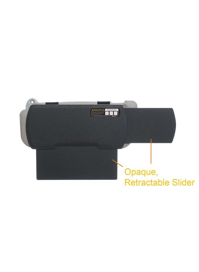 WANPOOL Car Visor Sunshade Extender, Window Shade, Anti-Glare Sun Blocker for Driver or Front Seat Passenger,1 Piece (Black) - Image 5