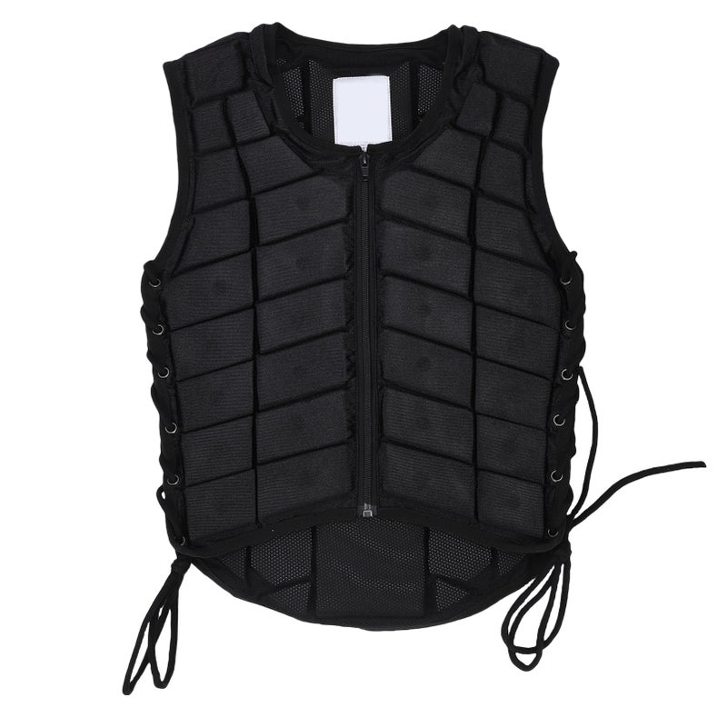 Equestrian Horse Vest Unisex Equestrian Protective Vest Comfortable Horse Riding Vest Zipper Closure for Boys Girls CL - Image 1