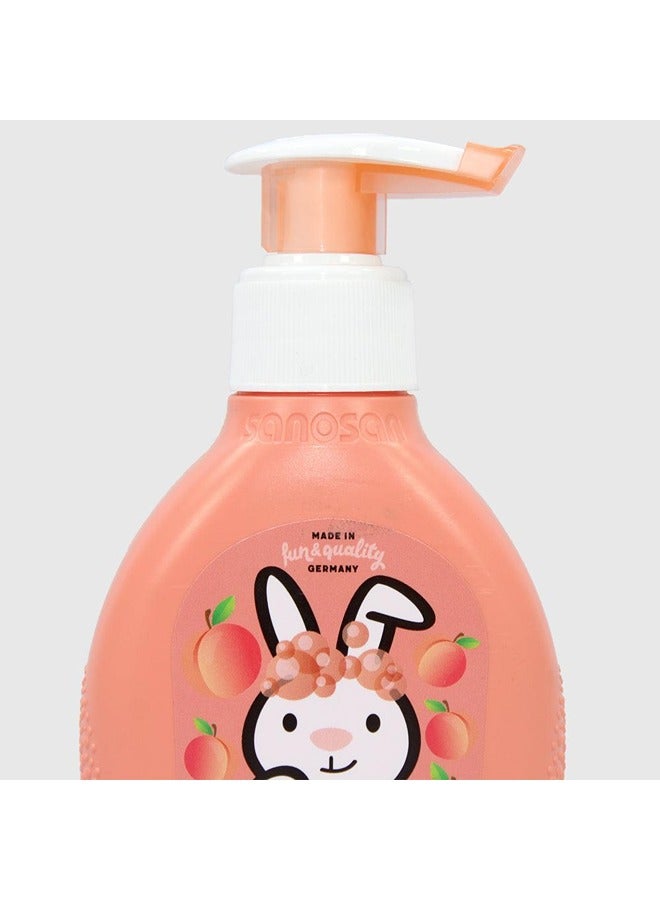 سانوسان شامبو خوخ 200 مل للأطفال - Image 2