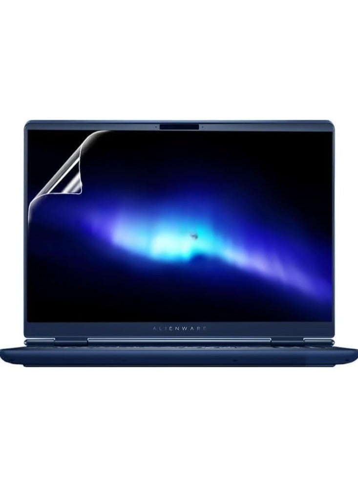 Compatible with 16'' Dell Alienware 16X Aurora AC16251 (2025),Full Transparency Silicone Laptop Keyboard Cover and Scratch Resistant Screen Film - Image 2