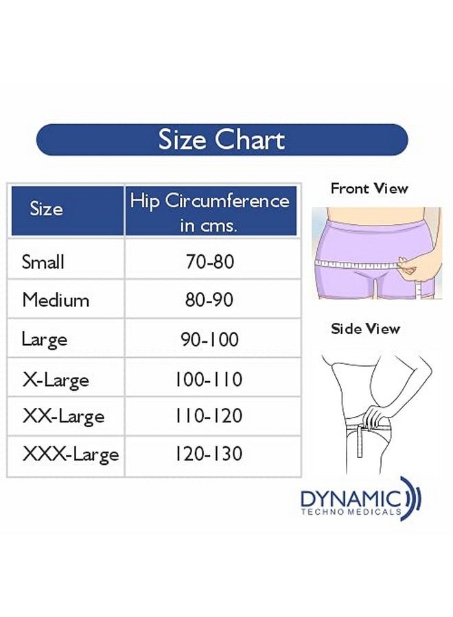 DYNA كورسيه دعم البطن الجراحي دينا لخصر مشدود (عرض 8 إنش) (X-Large (40-44 إنش)) - Image 2