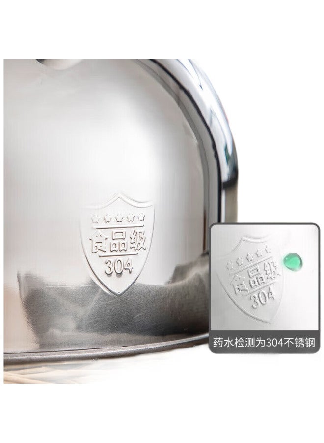 MAX COOK 304 Stainless Steel Kettle, 5L Thick Whistling Kettle, Compatible With Gas And Induction Stoves, Mc005Yj - Image 3