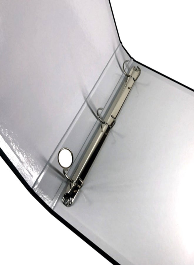 A4 3-Ring Binder Document Organizer Storage Durable File Folder Stationery Gift for Business Office School - Image 4