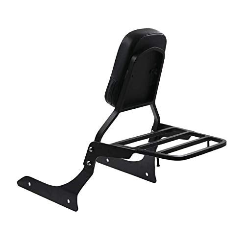 Motorcycle Upgrader Motorcycle Passenger Sissy Bar Backrest + Luggage Rack for Yamaha Stryker 1300 XVS1300 2011-2017 - Image 5