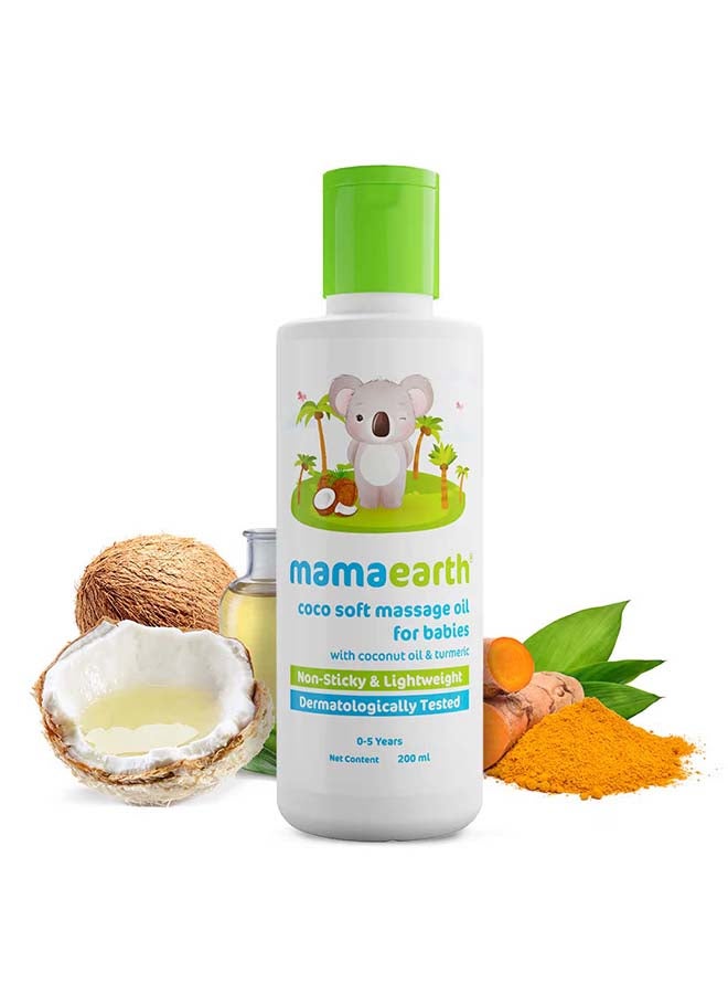 Mamaearth Coco Soft Massage Oil For Babies - Image 1