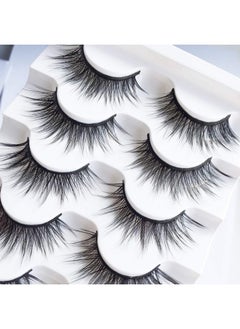 Natural False Eyelashes Light Volume Lashes Pack 5 Pairs - pzsku/Z7E23962DCCDFE705BF7EZ/45/_/1719250834/ffbf881b-70fe-4c66-a6f2-23dd2afbff3e