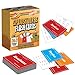Zastic 363 Spanish Verbs Flash Cards Spanish Learning for Adults Kids Beginners Verb Conjugation in Present Indicative Espanol to English Vocabulary Flash Cards - Image 2