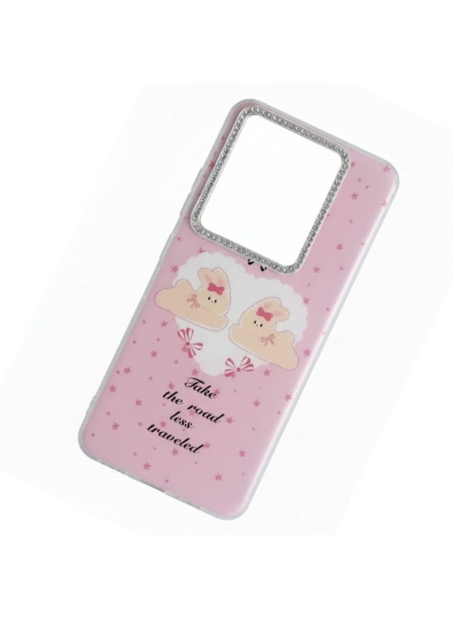 A luxurious case with a candy cloud design for Infinix Note 50 . - Image 2