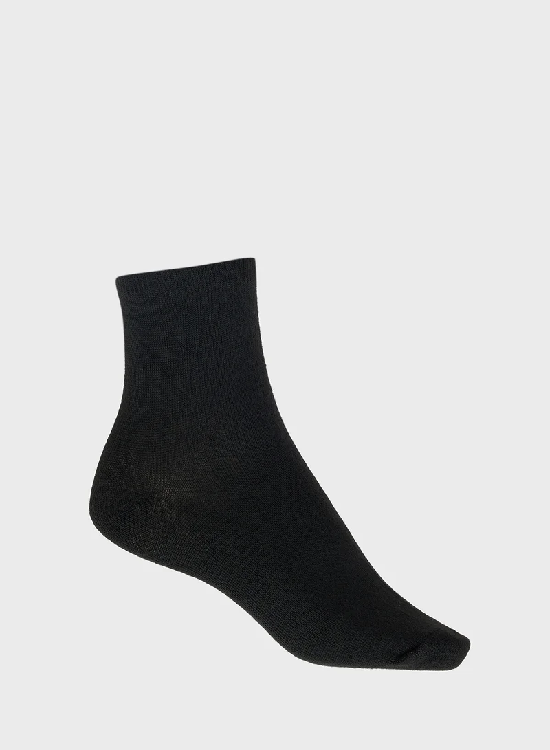 جينجر 3PK Crew Socks