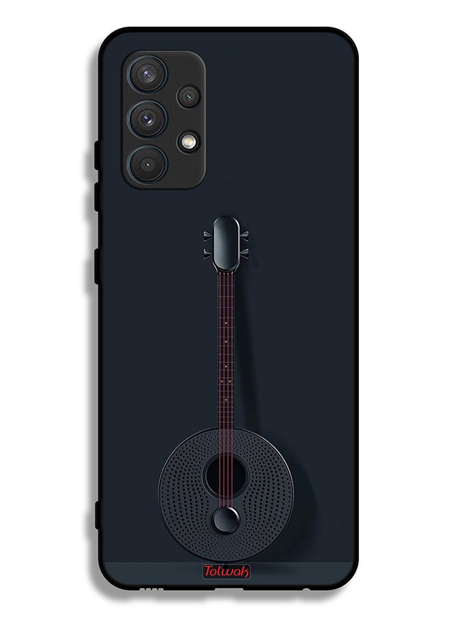 Tolwak Samsung Galaxy A32 4G Protective Case Cover Guitar - Image 1