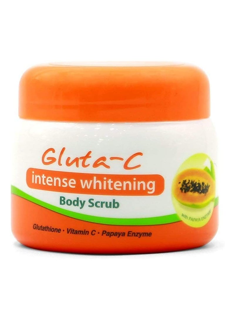 GLUTA C Gluta-C Intense Whitening Body Scrub 120g – Exfoliating Brightening Scrub with Glutathione & Vitamin C for Smooth, Radiant Skin