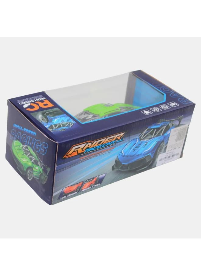 Remote Control Drift Car with Smoke Spray – Green - Image 2