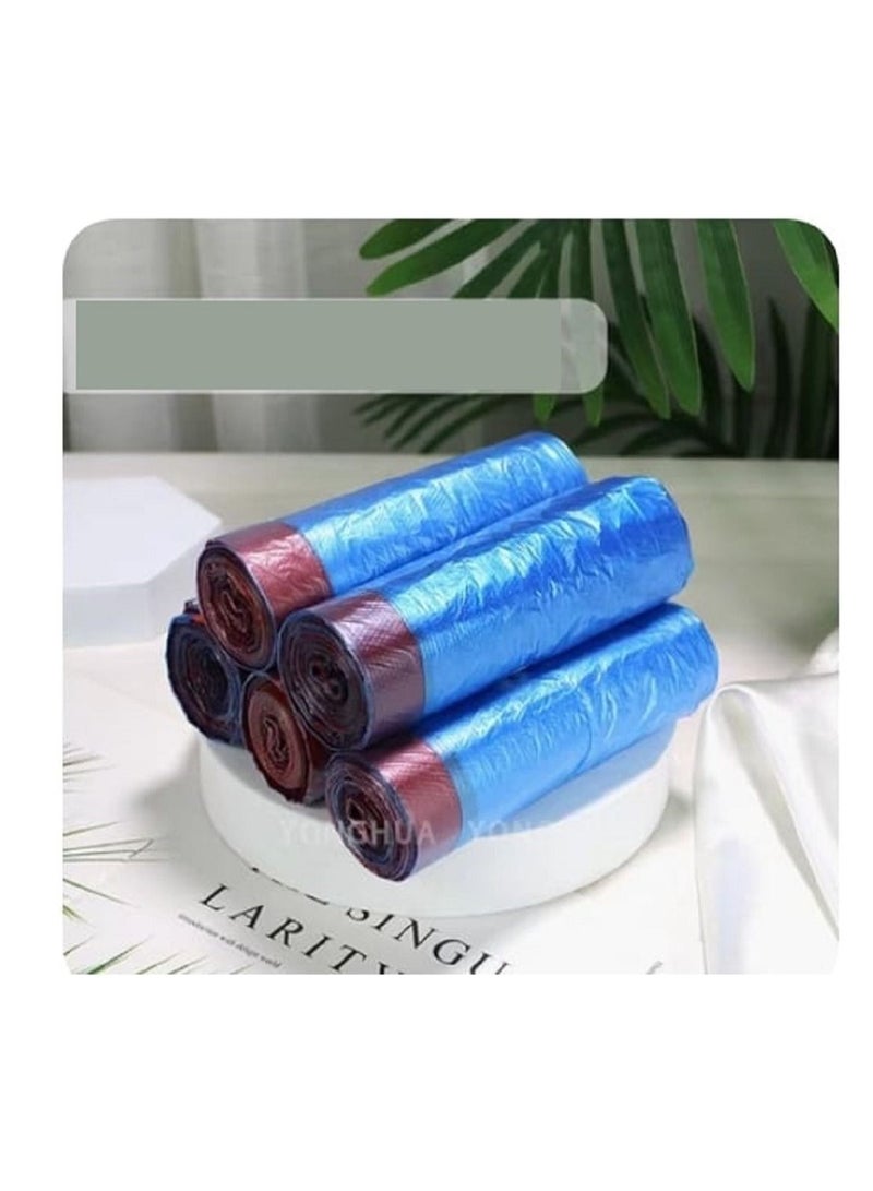 AMM Kitchen Garbage Bags Blue 75 PCS Bags  - Image 3