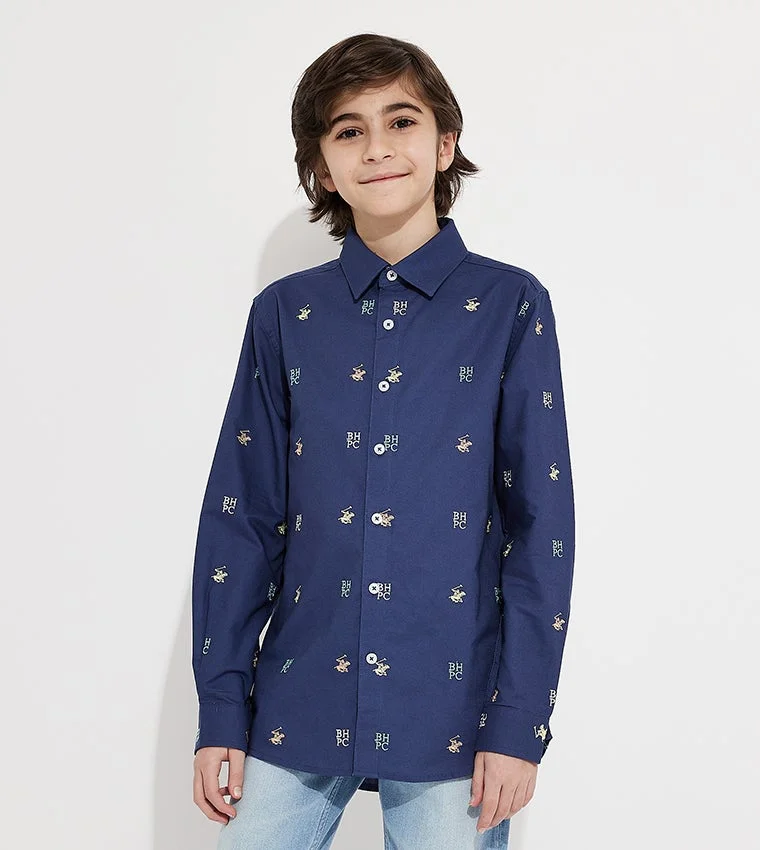 Printed Long Sleeves Shirt