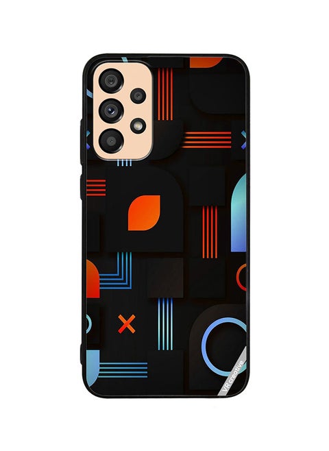 Protective Case Cover For Samsung Galaxy A33 5G Minimal Pattern Design Multicolour