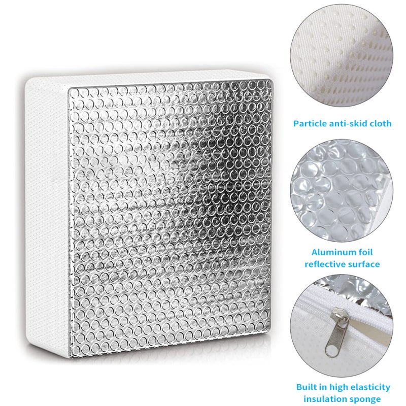 Rv Vent Insulator 14X14X3 Inch Superior Heat Reflection & Insulation Rv Skylight Insulator - Custom Fit Snug Seal Rv Roof Vent Insulator for Rv Camping & Year-Round Use - Image 4