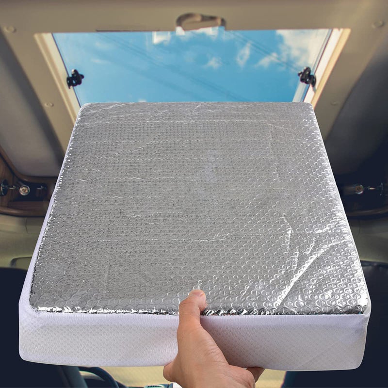 Rv Vent Insulator 14X14X3 Inch Superior Heat Reflection & Insulation Rv Skylight Insulator - Custom Fit Snug Seal Rv Roof Vent Insulator for Rv Camping & Year-Round Use - Image 2