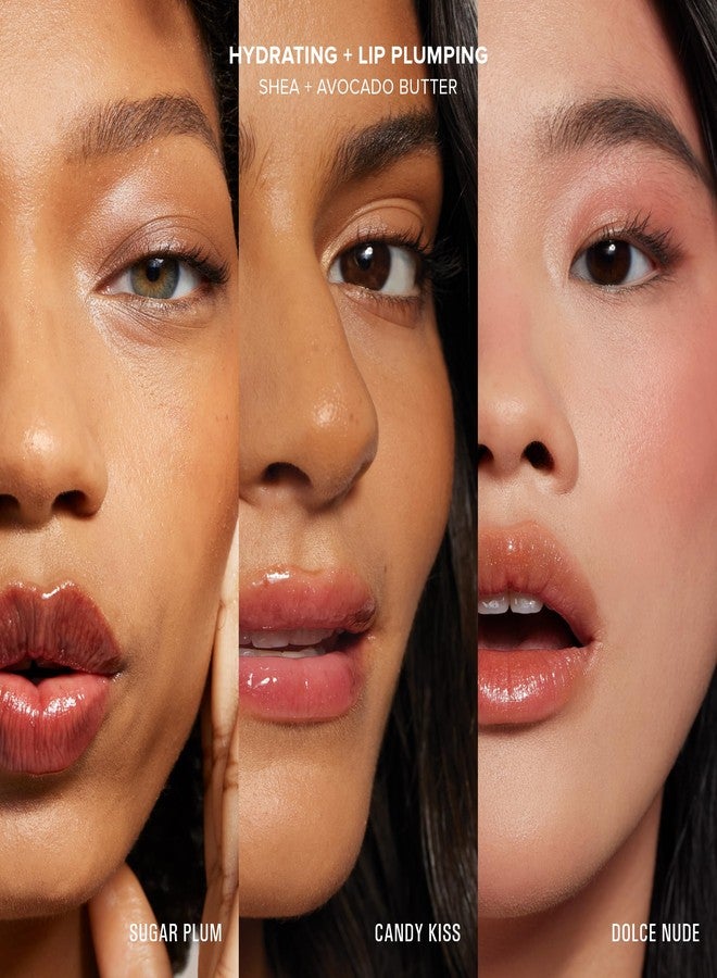 نوديستكس مجموعة مرطبات الشفاه Nudestix Hydrating Peptide Lip Butter Tint - مجموعة مرطبات شفاه لامعة من 3 قطع مع الأفوكادو وزبدة الشيا والببتيدات | ألوان شفاه نيود مرطبة وممتلئة | نظيفة، نباتية، وخالية من القسوة - Image 3