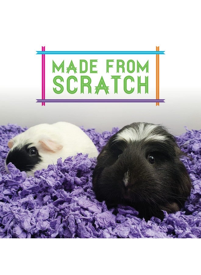 Carefresh 99% Dust-Free Playful Purple Natural Paper Small Pet Bedding with Odor Control, 50 L - Image 2