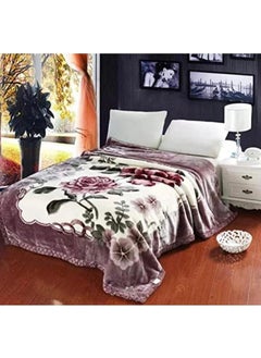ELSTONE HOME with Device ELSTONE HOME with Device 2 Ply Mink Super Soft Cloudy Double Bed Blanket with a Fancy Bag Packing for Heavy Winter Multicolor King Size 3 