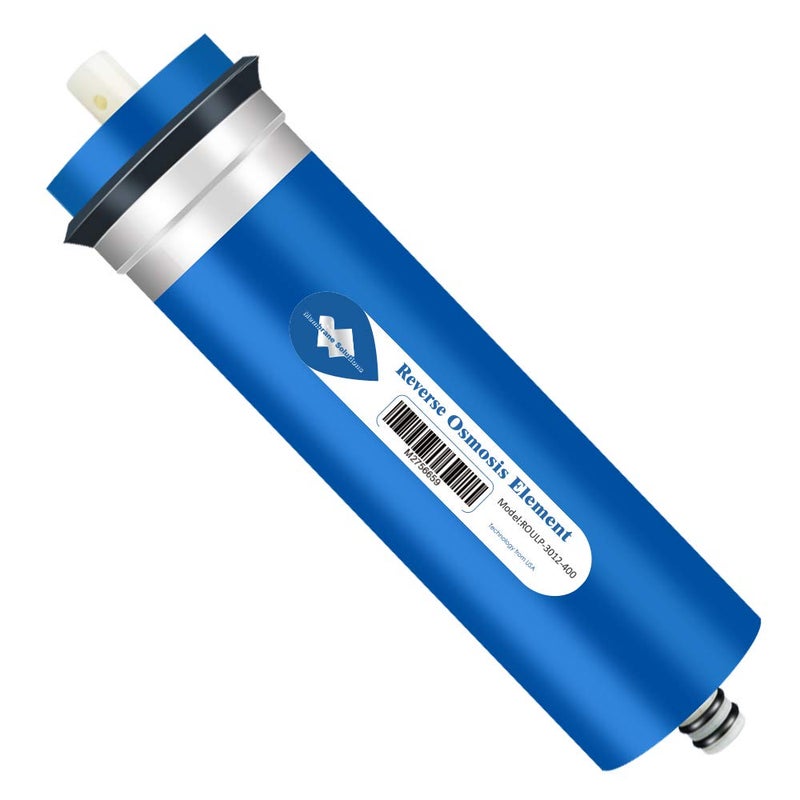 Membrane Solutions RO Membrane 400 GPD Reverse Osmosis Membrane 30x12 Water Filter Replacement for Under Sink Home Drinking RO Water Purifier System
