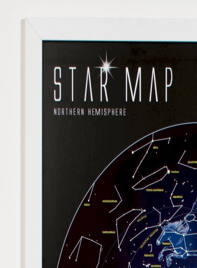 Maps International Glow in the Dark Constellation Map - Illuminates After Dark - 33 x 23 - Image 4