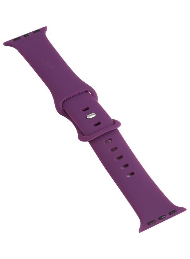 NIBEMINENT Double Wear Rivets Replacement Watchbands For Series 7/6/5/4/3/2/1/SE 38/40/41mm Purple - Image 4