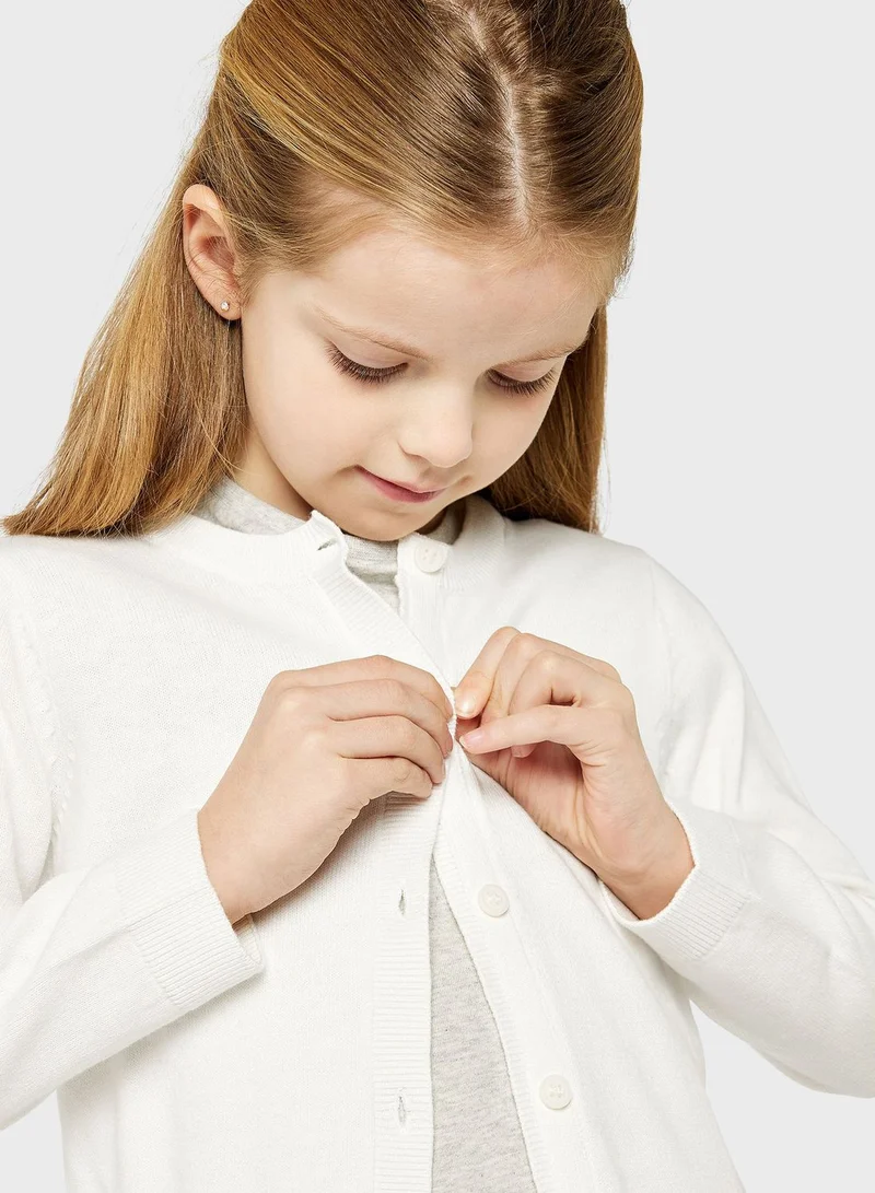 mothercare Kids Essential Knitted Cardigan