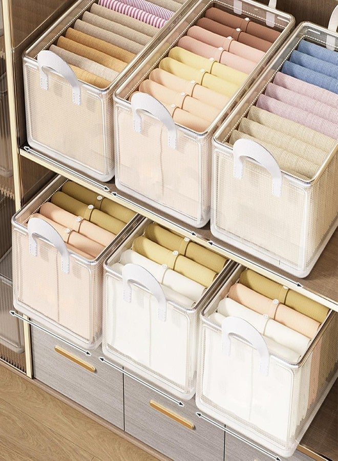 Whimsical PVC Transparent Clothes Organizer Storage Box/Steel Frame Wardrobe Organizer/Foldable Clothes Storage/Transparent Clothes Storage Box - Image 5
