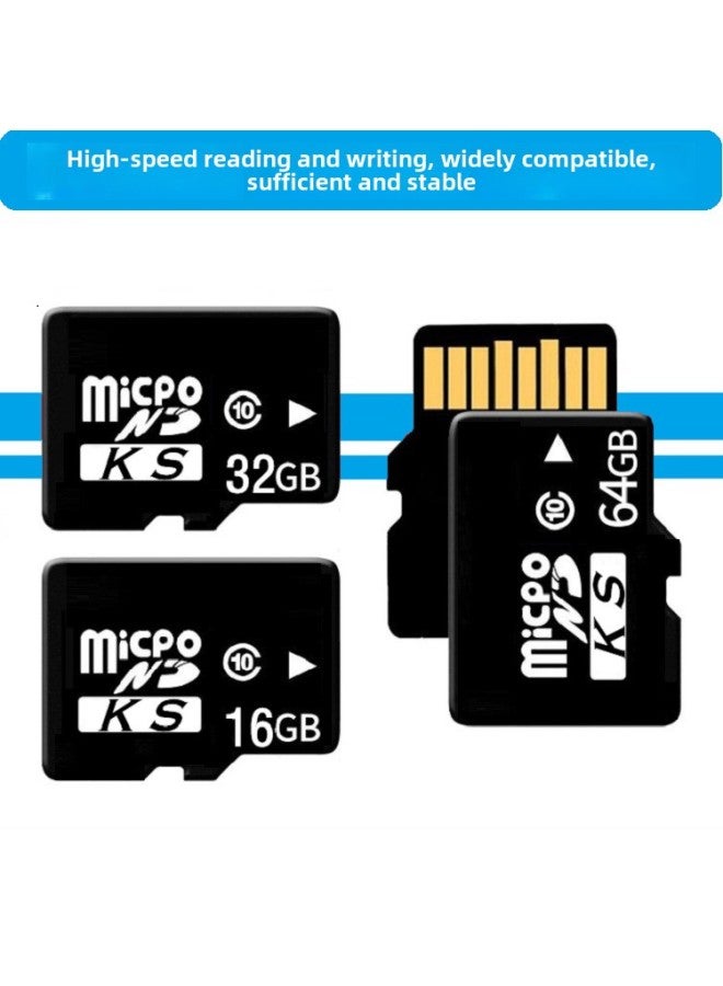 Direct 8G Memory Card 16G TF Card 32G Mobile Phone 128G Camera 64G Monitoring Driving Recorder-Color:Black-Capacity:64gb-c6 Regular Speed Version - Image 3