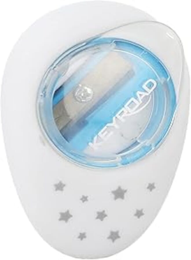 Keyroad sharpener with eraser model kr971288 - multicolor