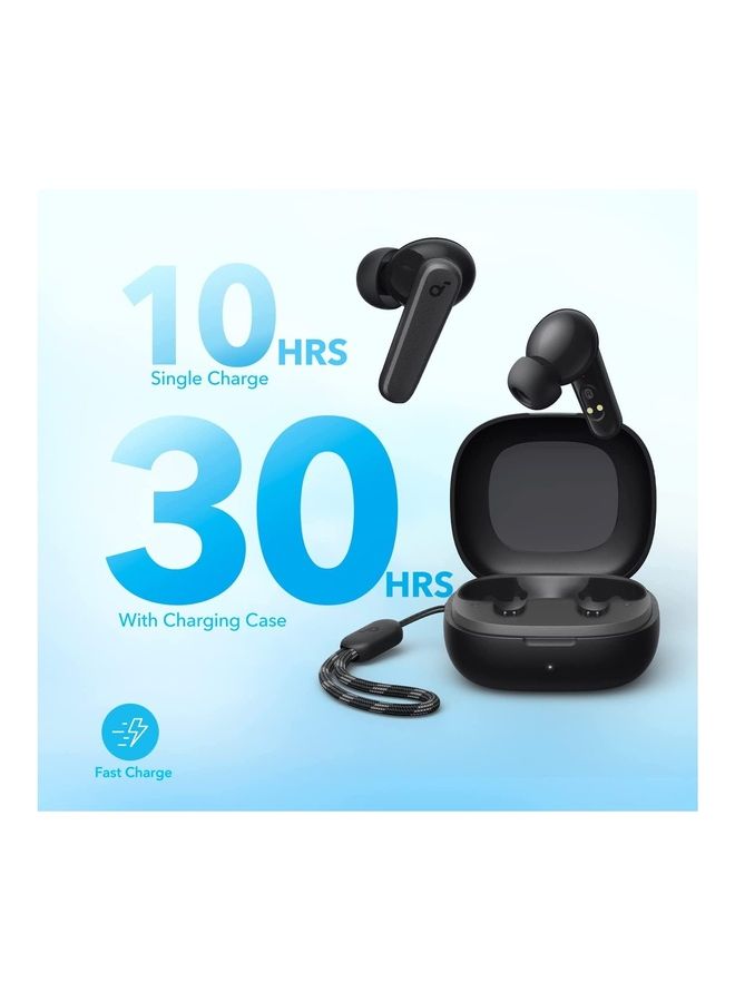 Soundcore P20i Bluetooth Earphones, 10mm Drivers with Big Bass True Wireless Earbuds, 30H Playtime, IPX5, 2 Mics for AI Clear Calls, 22 Preset EQs, Customization via App Black - Image 4