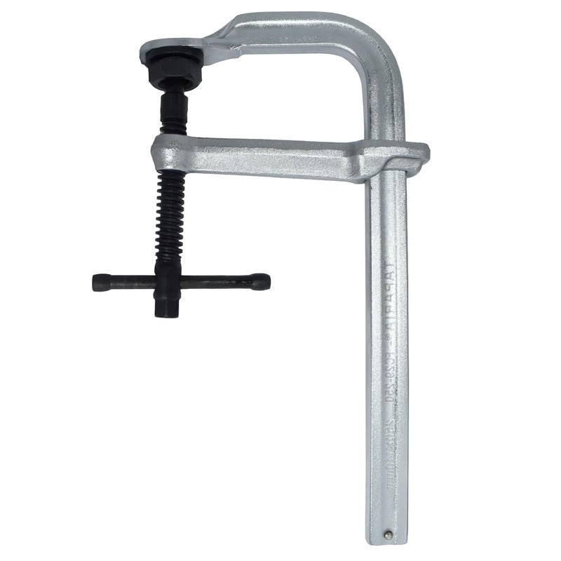 Taparia Taparia FC29250 Steel Heavy Duty FClamp Silver and Black  - Image 1