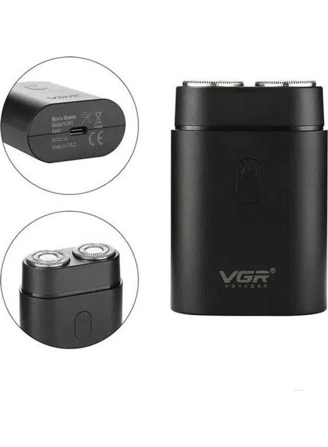 VGR Rechargeable Hair Shaver Black - Image 2