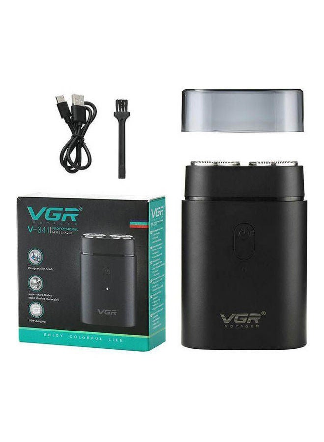 VGR Rechargeable Hair Shaver Black - Image 1